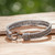 Men's sterling silver bracelet, 'Kingdom' - Men's Sterling Silver Chain Bracelet (image 2c) thumbail