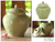 Celadon ceramic jar, 'Lotus Pond' - Celadon ceramic jar thumbail