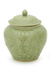 Celadon ceramic jar, 'Lotus Pond' - Celadon ceramic jar (image 2a) thumbail