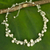 Pearl strand necklace, 'River of Snow' - Thai Pearl Necklace (image 2) thumbail