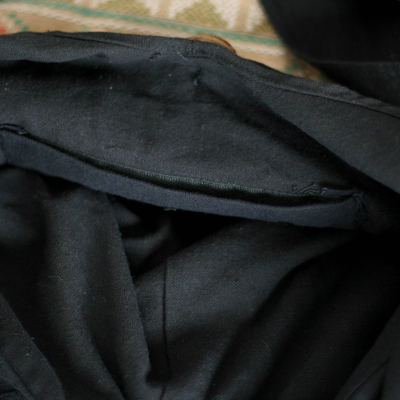 Cotton shoulder bag, 'Happy Geometry' - Cotton Patterned Shoulder Bag Handmade in Thailand