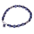 Quartz and lapis lazuli beaded bracelet, 'Blue Night' - Quartz and lapis lazuli beaded bracelet (image 2e) thumbail