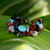Quartz beaded bracelet, 'Festive Fusion' - Beaded Multigem Bracelet