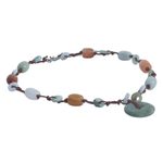 Jade beaded necklace, 'Ultimate Harmony' - Handcrafted Jade Beaded Necklace