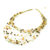Pearl strand necklace, 'Sunset' - Pearl Strand Necklace (image 2d) thumbail