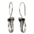 Sterling silver drop earrings, 'Cobra Guardian' - Sterling Silver Snake Earrings (image 2a) thumbail