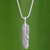 Sterling silver pendant necklace, 'Fly Free' - Unique Sterling Silver Pendant Necklace thumbail