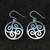 Sterling silver dangle earrings, 'Forest Fern' - Artisan Crafted Sterling Silver Dangle Earrings