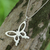 Sterling silver pendant necklace, 'Summer Butterfly' - Sterling silver pendant necklace