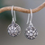 Sterling silver dangle earrings, 'Disco Dancer' - Sterling Silver Dangle Earrings thumbail
