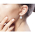 Ohrhänger aus Sterlingsilber, „Arabeske“ – Handgefertigte Ohrhänger aus Sterlingsilber