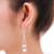 Sterling silver dangle earrings, 'Empathy' - Modern Sterling Silver Dangle Earrings