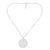 Sterling silver pendant necklace, 'Playful Chic' - Sterling silver pendant necklace