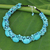 Beaded necklace, 'Gush' - Fair Trade Beaded Necklace thumbail