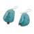 Dangle earrings, 'Song of the Sky' - Turquoise coloured Dangle Earrings (image 2c) thumbail