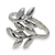 Sterling silver wrap ring, 'Olive Wreath' - Sterling Silver Wrap Ring
