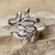 Sterling silver wrap ring, 'Olive Wreath' - Sterling Silver Wrap Ring (image 2b) thumbail
