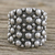 Sterling silver band ring, 'Touch the Earth' - Sterling Silver Band Ring from Thailand