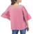 Cotton blouse, 'Pink Sugar Chic' - Hand Made Cotton Blouse (image 2b) thumbail