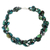 Pearl choker, 'Sea Breeze' - Beaded Serpentine and Pearl Choker Necklace (image 2a) thumbail