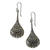 Sterling silver dangle earrings, 'Filigree Teardrop' - Artisan Crafted Sterling Silver Dangle Earrings