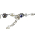Pearl and moonstone necklace, 'Midnight Sea' - Pearl and Quartz Beaded Necklace (image 2g) thumbail