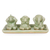 Celadon ceramic figurines, 'Elephant Life Lessons' (set of 3) - Celadon ceramic figurines (Set of 3) thumbail