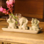 Celadon ceramic figurines, 'Elephant Life Lessons' (set of 3) - Celadon ceramic figurines (Set of 3) (image 2b) thumbail