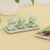 Celadon ceramic figurines, 'Elephant Life Lessons' (set of 3) - Celadon ceramic figurines (Set of 3) (image 2c) thumbail