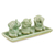 Celadon ceramic figurines, 'Elephant Life Lessons' (set of 3) - Celadon ceramic figurines (Set of 3) (image 2d) thumbail