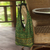 Cotton sling tote bag, 'Royal Thai Emerald' - Hand Crafted Cotton Sling Handbag from Thailand (image 2) thumbail