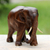 Wood sculpture, 'Gentle Thai Elephant' - Artisan Carved Raintree Wood Sculpture thumbail