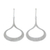 Sterling silver dangle earrings, 'Fascination' - Sterling Silver Dangle Earrings (image 2a) thumbail