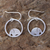 Sterling silver dangle earrings, 'Elephant Horizon' - Sterling Silver Dangle Earrings