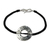 Silver pendant bracelet, 'Hill Tribe Moon' - Silver pendant bracelet