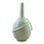Celadon ceramic vase, 'Exotic Tropic' - Celadon ceramic vase