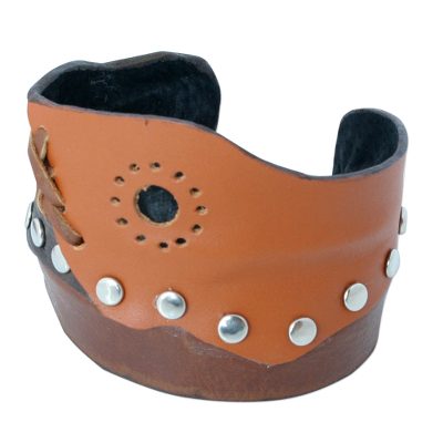 Handmade Leather Cuff Bracelet