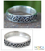 Sterling silver band ring, 'Feminine' - Hand Made Sterling Silver Band Ring thumbail