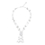 Rainbow moonstone and pearl flower necklace, 'Fantasy' - Rainbow moonstone and Pearl Flower Necklace (image 2c) thumbail