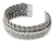 Silver cuff bracelet, 'Ebb and Flow' - Silver cuff bracelet (image 2a) thumbail