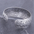 Sterling silver cuff bracelet, 'Precious Garland' - Unique Floral Sterling Silver Cuff Bracelet (image 2b) thumbail