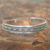 Sterling silver cuff bracelet, 'Bamboo Illusions' - Sterling Silver Cuff Bracelet (image 2) thumbail