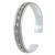 Sterling silver cuff bracelet, 'Bamboo Illusions' - Sterling Silver Cuff Bracelet (image 2c) thumbail