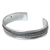 Sterling silver cuff bracelet, 'Lanna Illusions' - Sterling Silver Cuff Bracelet (image 2a) thumbail