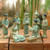 Celadon ceramic nativity scene, 'Thai Christmas' (set of 9) - Celadon Ceramic Nativity Scene (Set of 9) (image 2) thumbail