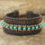 Calcite cuff bracelet, 'Thai Supreme' - Turquoise Colored Cuff Bracelet (image 2b) thumbail