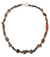 Tiger's eye and carnelian long beaded necklace, 'Exotic Chiang Mai' - Artisan Crafted Beaded Tiger's Eye Necklace (image 2a) thumbail