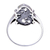 Sterling silver cocktail ring, 'Elegance' - Sterling Silver Band Ring (image 2e) thumbail