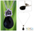 Onyx flower necklace, 'Rose Lover' - Silver and Onyx Pendant Necklace thumbail