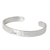 Sterling silver cuff bracelet, 'Love' - Handcrafted Sterling Silver Cuff Bracelet (image 2b) thumbail